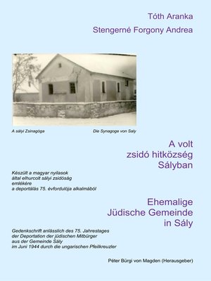 cover image of Ehemalige Jüdische Gemeinde  in Sály